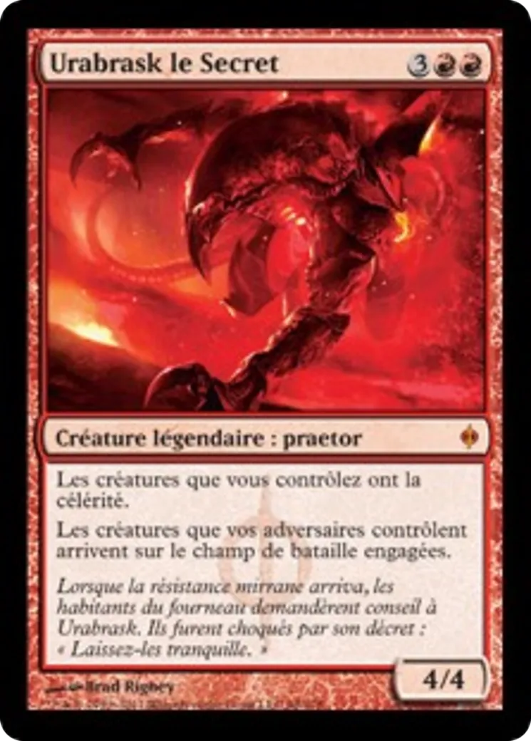 Urabrask le Secret — New Phyrexia — Magic: The Gathering