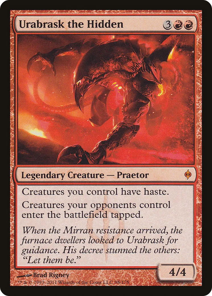 Urabrask the Hidden — New Phyrexia — Magic: The Gathering
