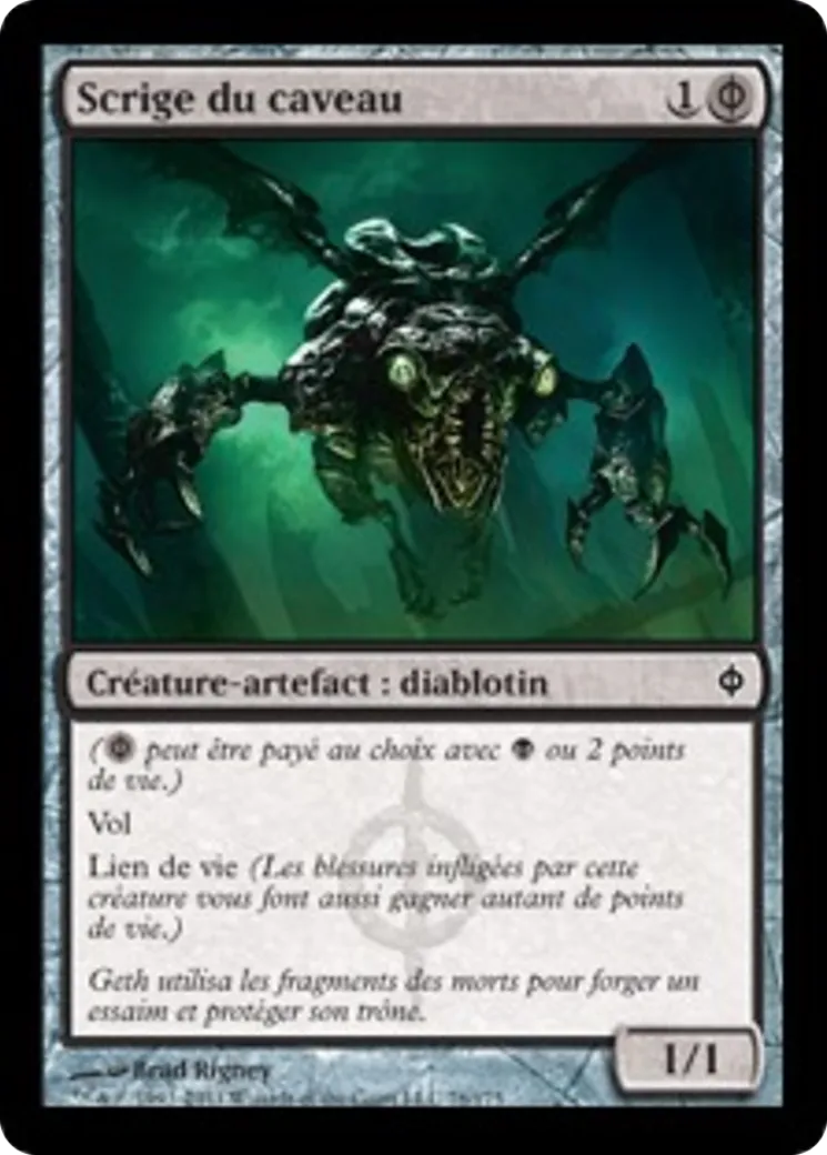 Scrige du caveau — New Phyrexia — Magic: The Gathering