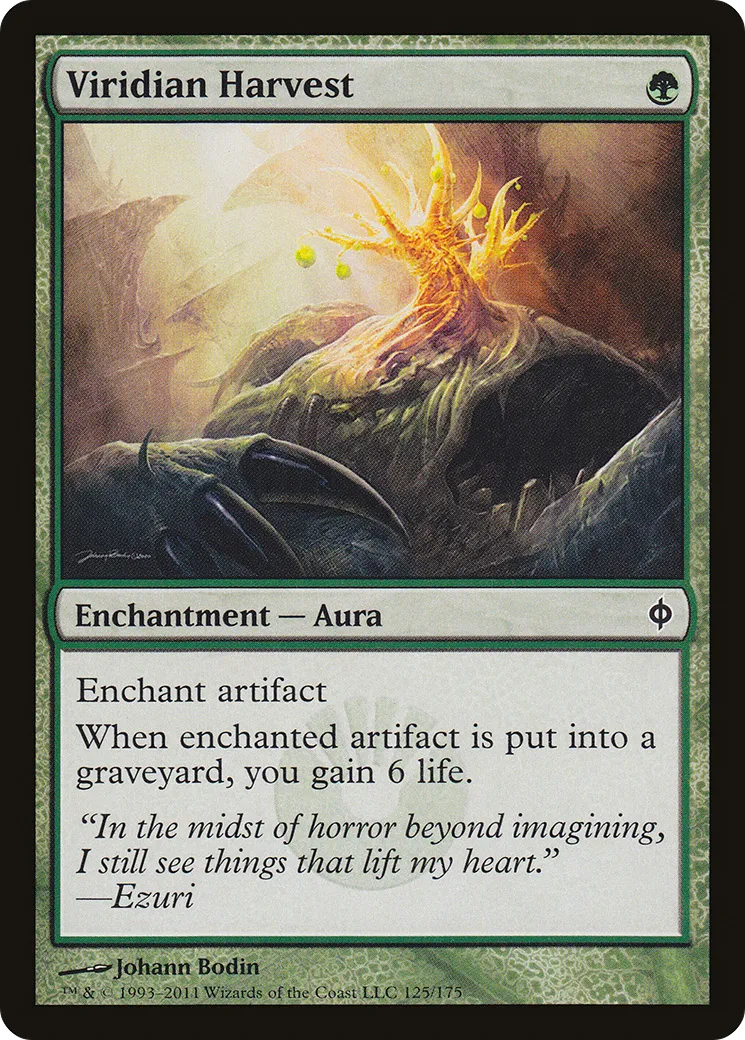 Viridian Harvest — New Phyrexia — Magic: The Gathering