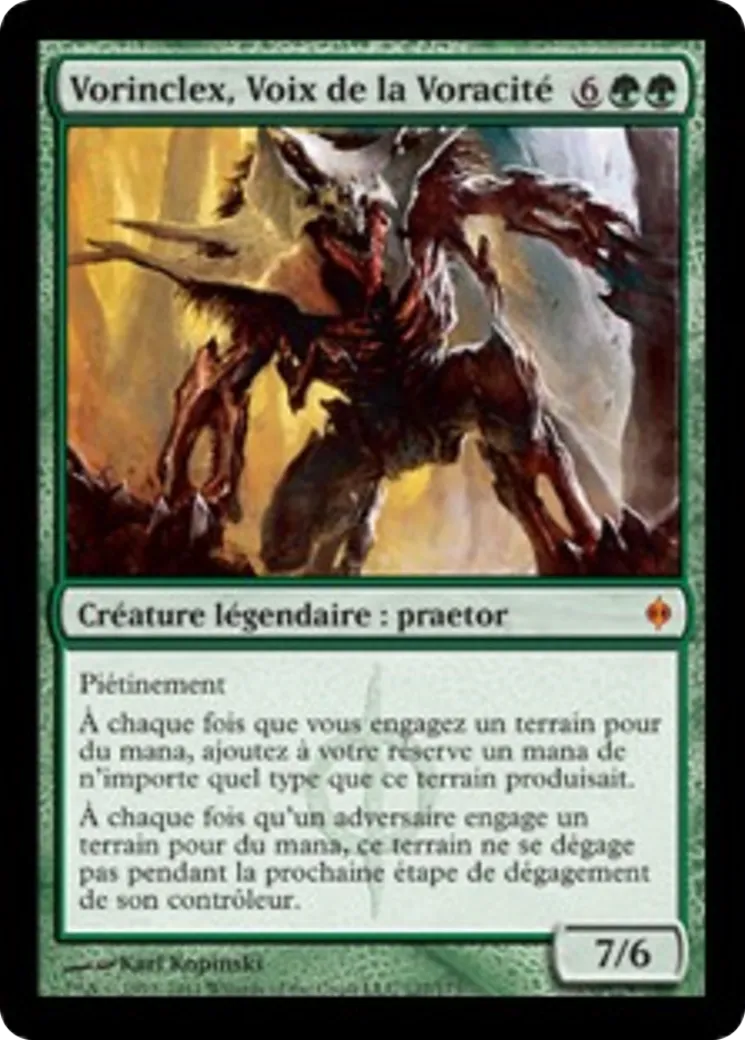 Vorinclex, Voix de la Voracité — New Phyrexia — Magic: The Gathering