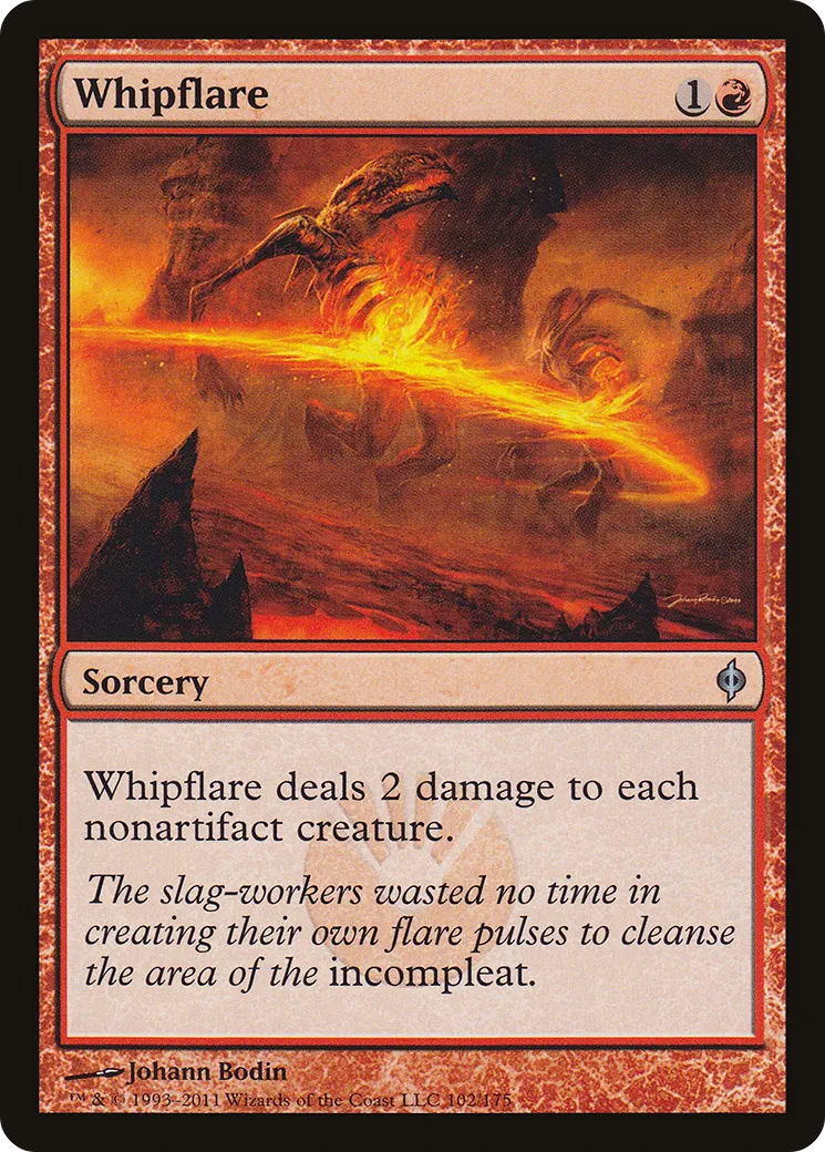 Whipflare — New Phyrexia — Magic: The Gathering