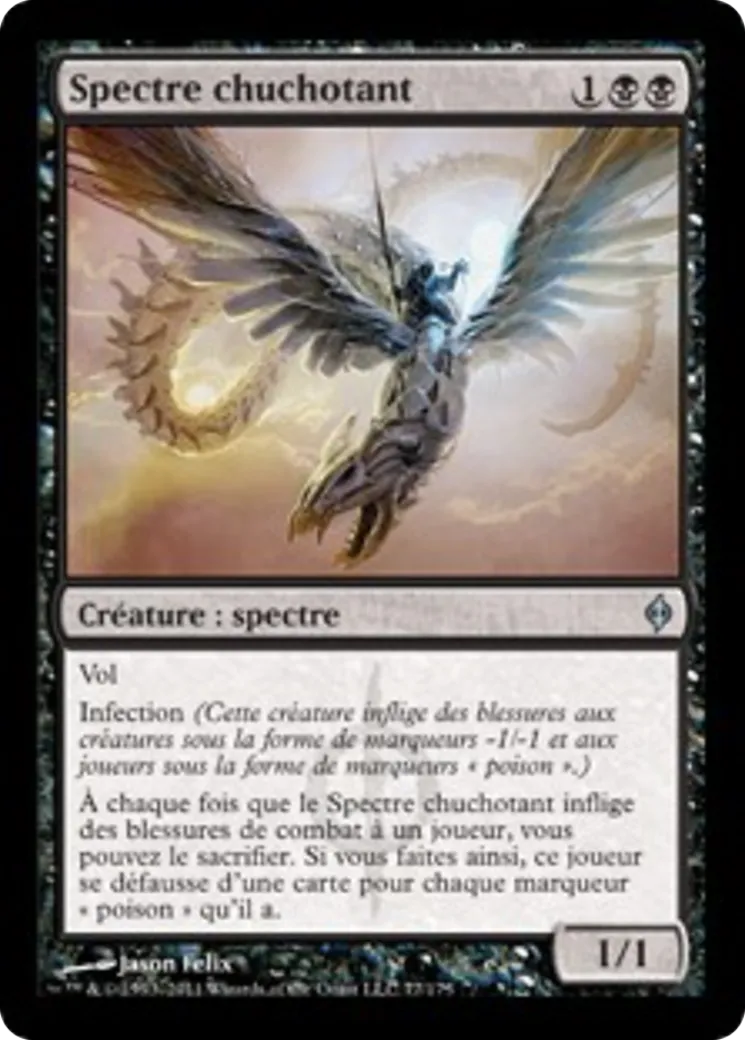 Spectre chuchotant — New Phyrexia — Magic: The Gathering