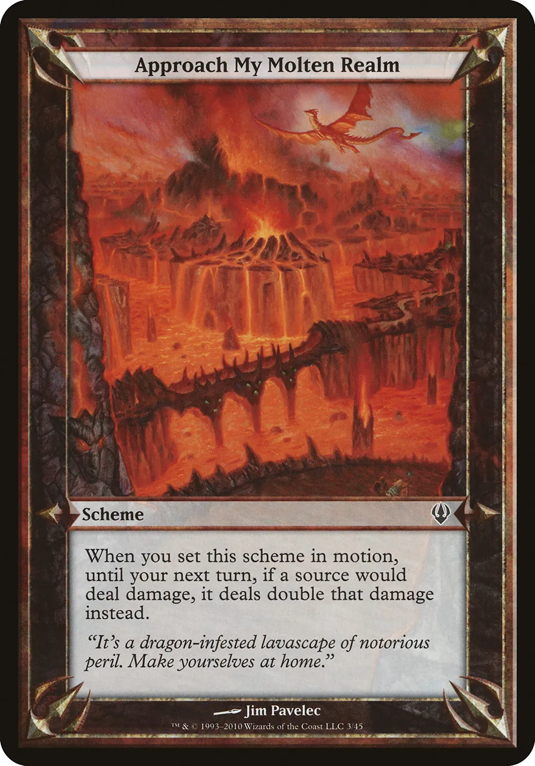 Approach My Molten Realm — Archenemy Schemes — Magic: The Gathering