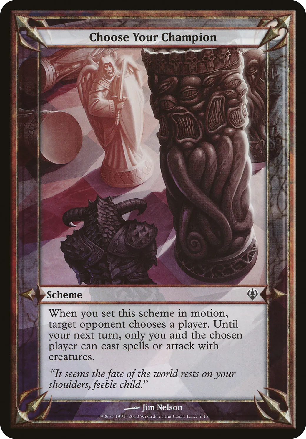 Choose Your Champion — Archenemy Schemes — Magic: The Gathering
