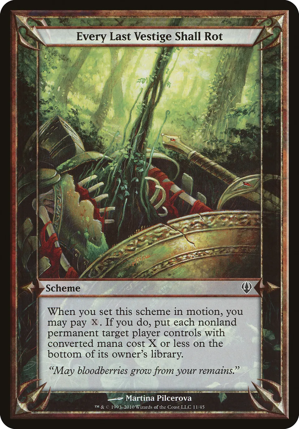 Every Last Vestige Shall Rot from Archenemy Schemes - Magic: The Gathering