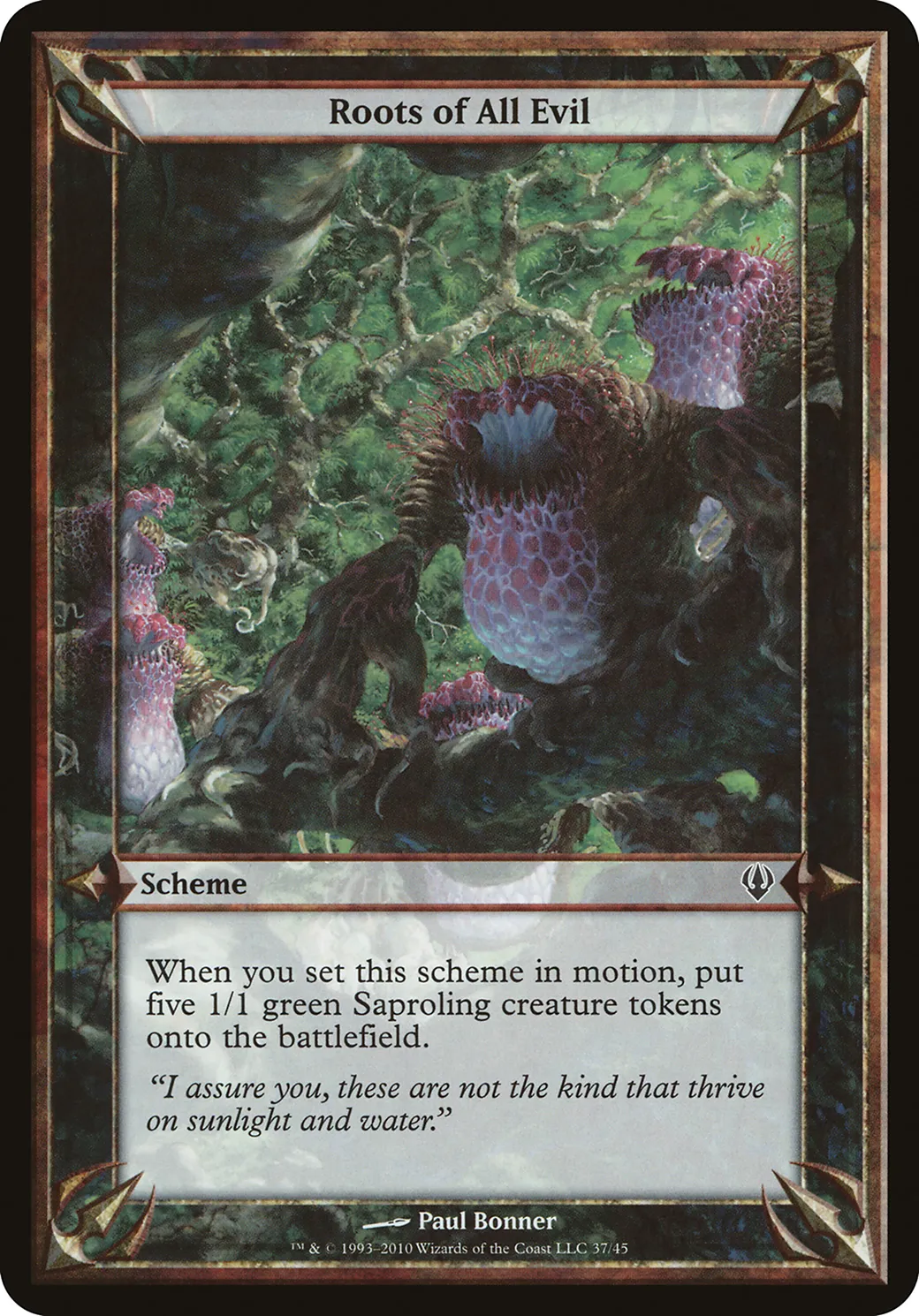 Roots of All Evil — Archenemy Schemes — Magic: The Gathering