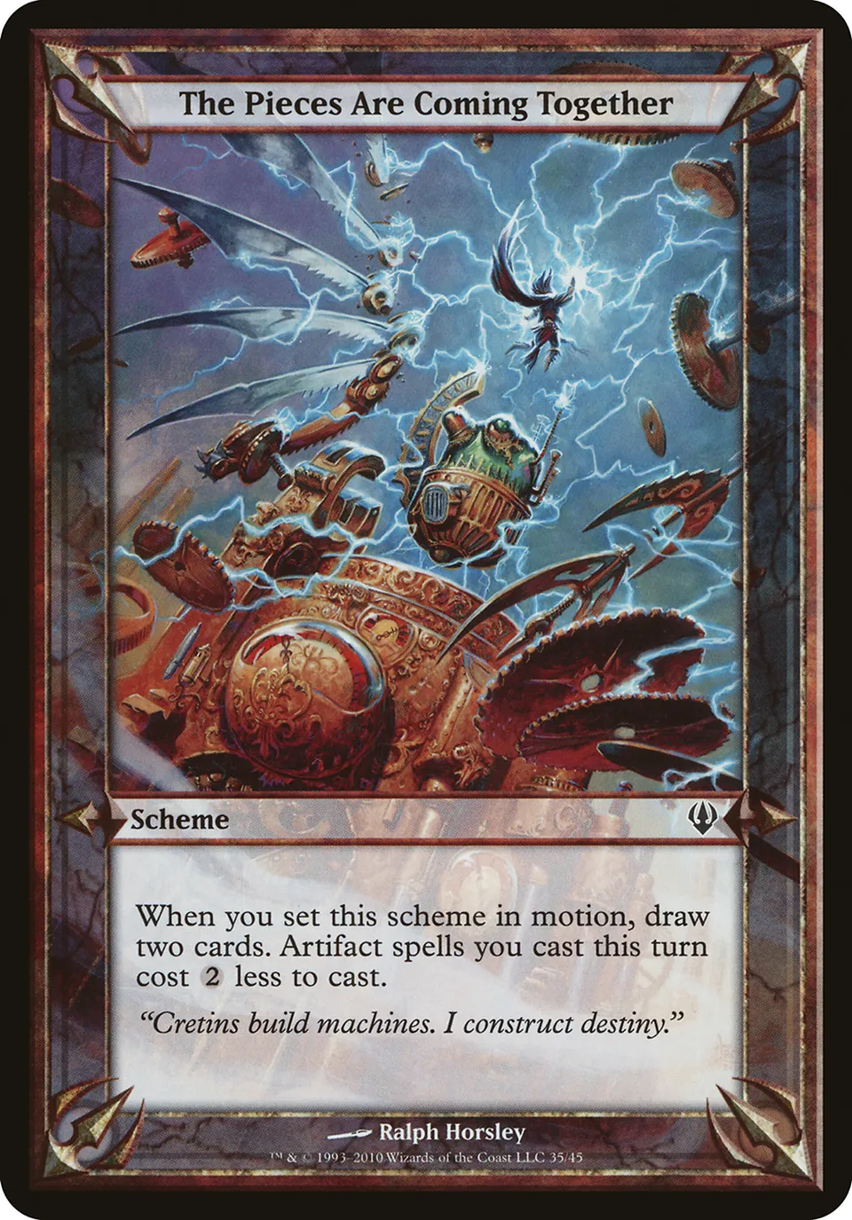 The Pieces Are Coming Together from Archenemy Schemes - Magic: The Gathering