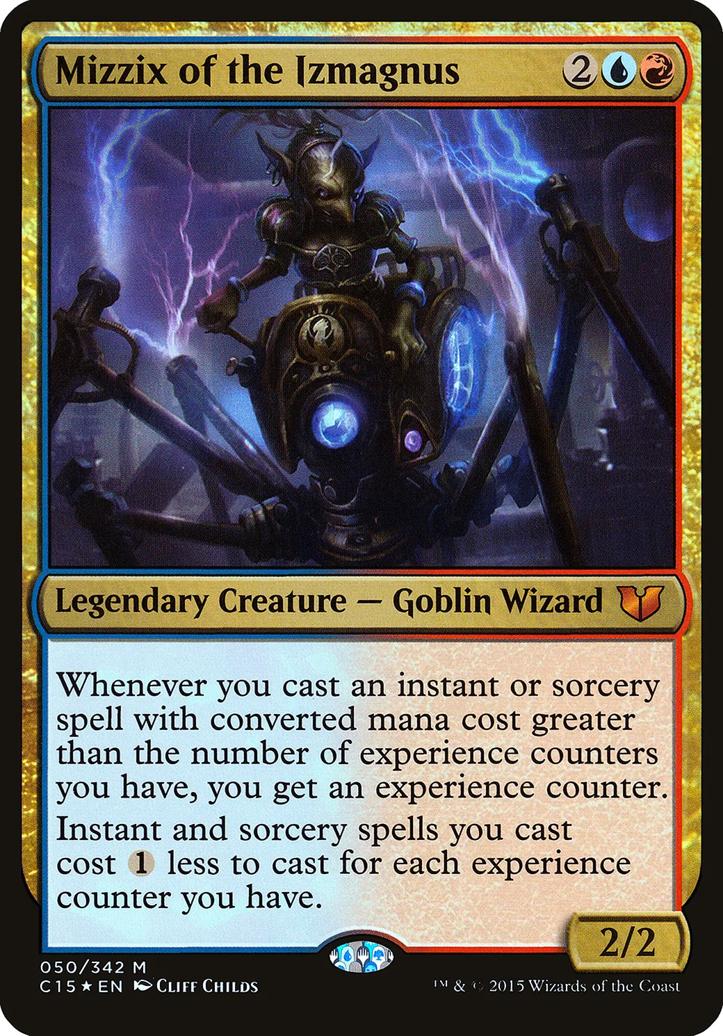 Mizzix of the Izmagnus — Commander 2015 Oversized — Magic: The Gathering