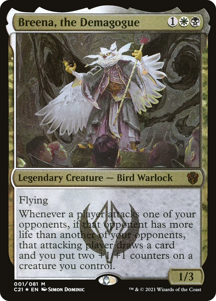 Breena, the Demagogue from Commander 2021 Display Commanders - Magic: The Gathering