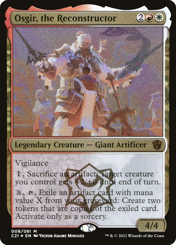 Osgir, the Reconstructor — Commander 2021 Display Commanders — Magic: The Gathering
