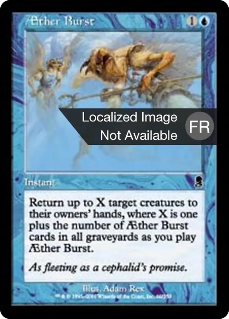 Explosion aethérique — Odyssey — Magic: The Gathering