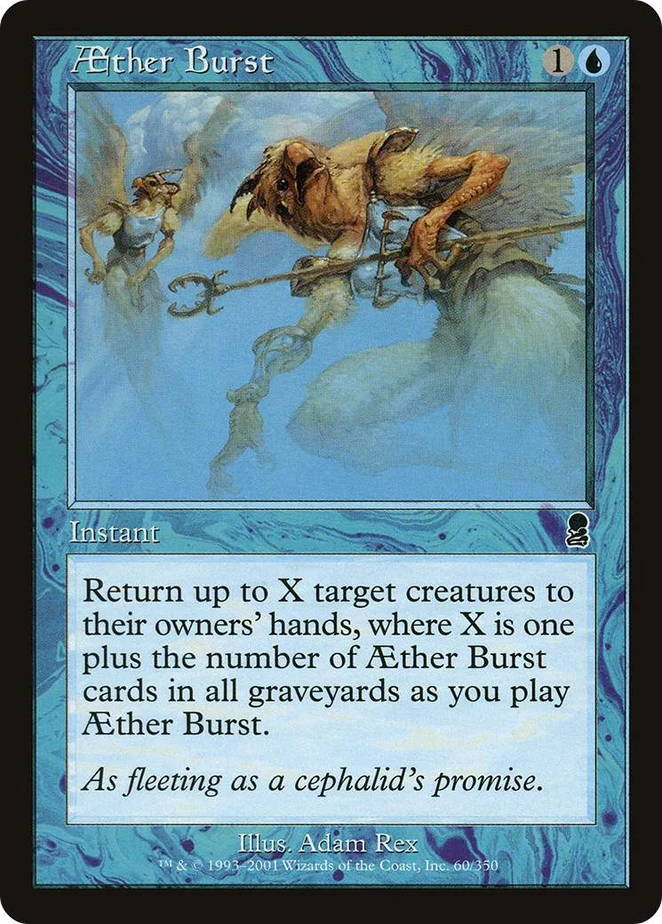Aether Burst — Odyssey — Magic: The Gathering