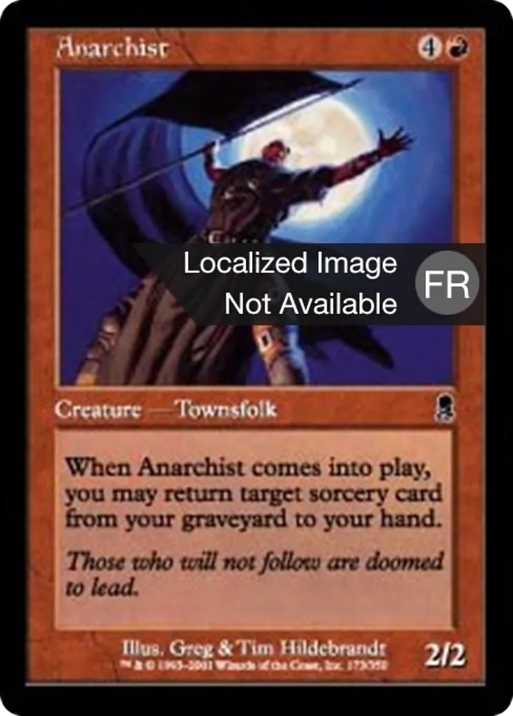 Anarchiste — Odyssey — Magic: The Gathering