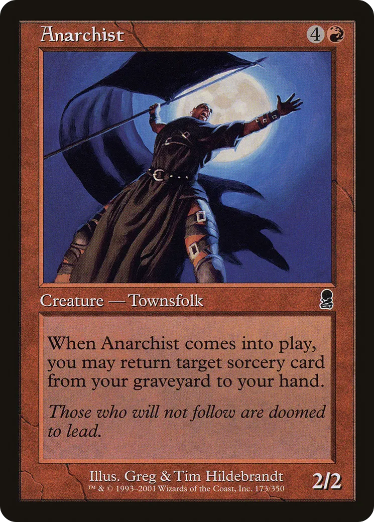 Anarchiste — Odyssey — Magic: The Gathering