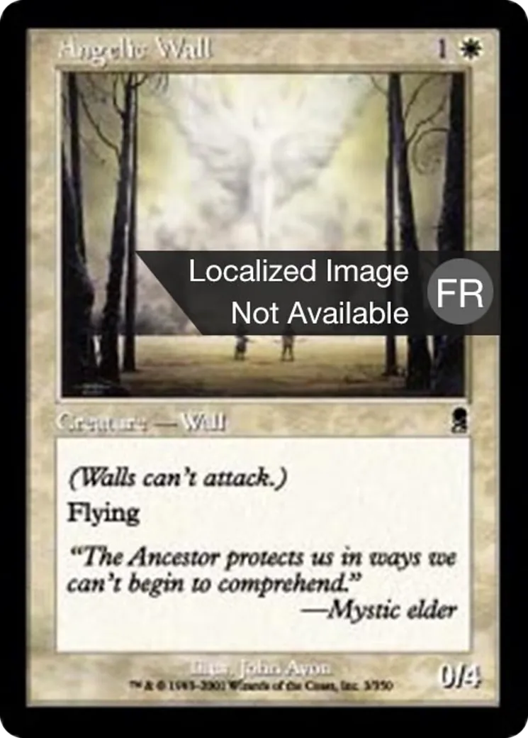Mur angélique — Odyssey — Magic: The Gathering