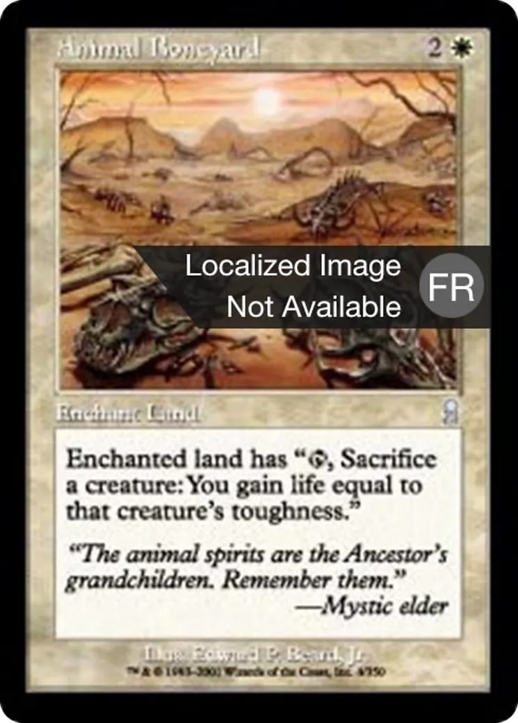 Ossuaire d'animaux — Odyssey — Magic: The Gathering