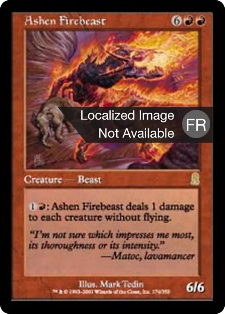 Bêtefeu cendreuse — Odyssey — Magic: The Gathering