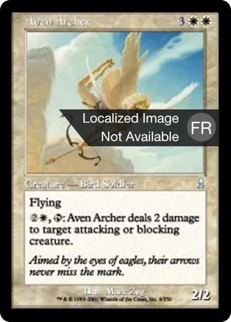 Archer avemain — Odyssey — Magic: The Gathering