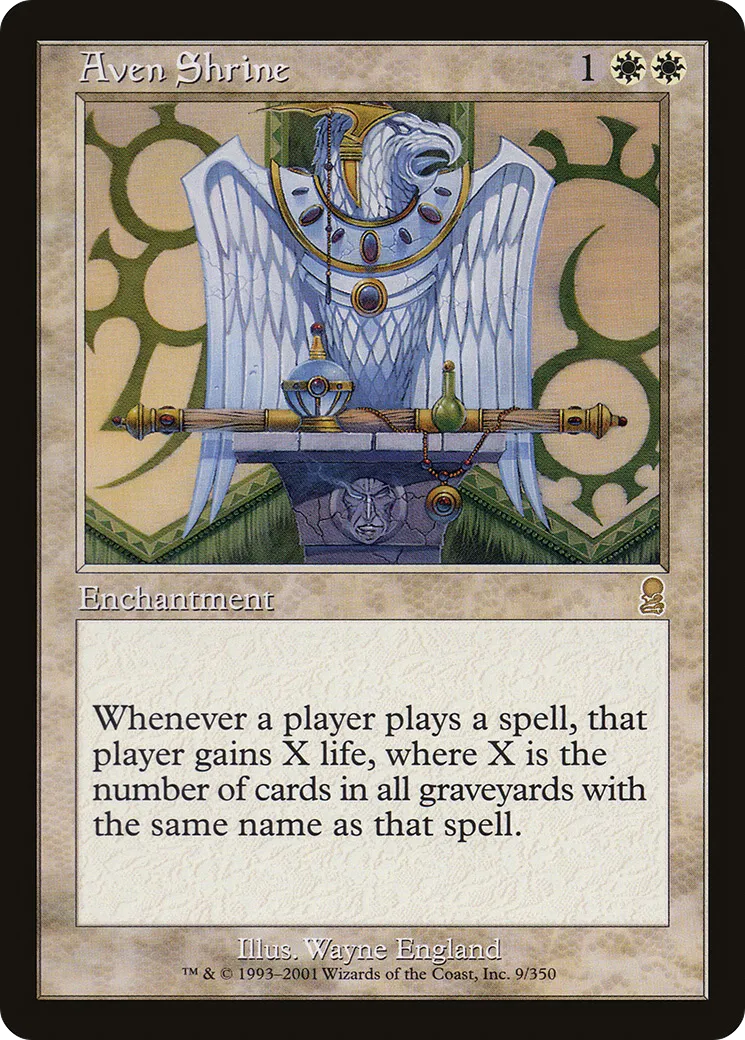 Aven Shrine — Odyssey — Magic: The Gathering