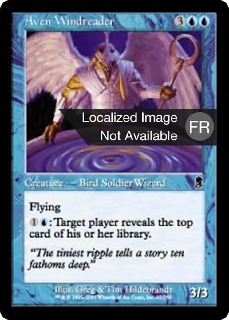 Avemain déchiffre-vent — Odyssey — Magic: The Gathering