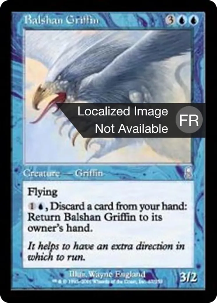 Griffon du Balshan — Odyssey — Magic: The Gathering