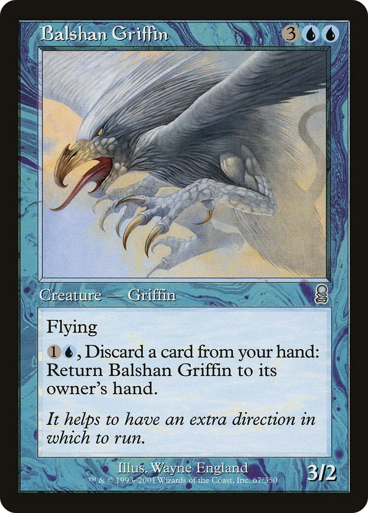Balshan Griffin — Odyssey — Magic: The Gathering