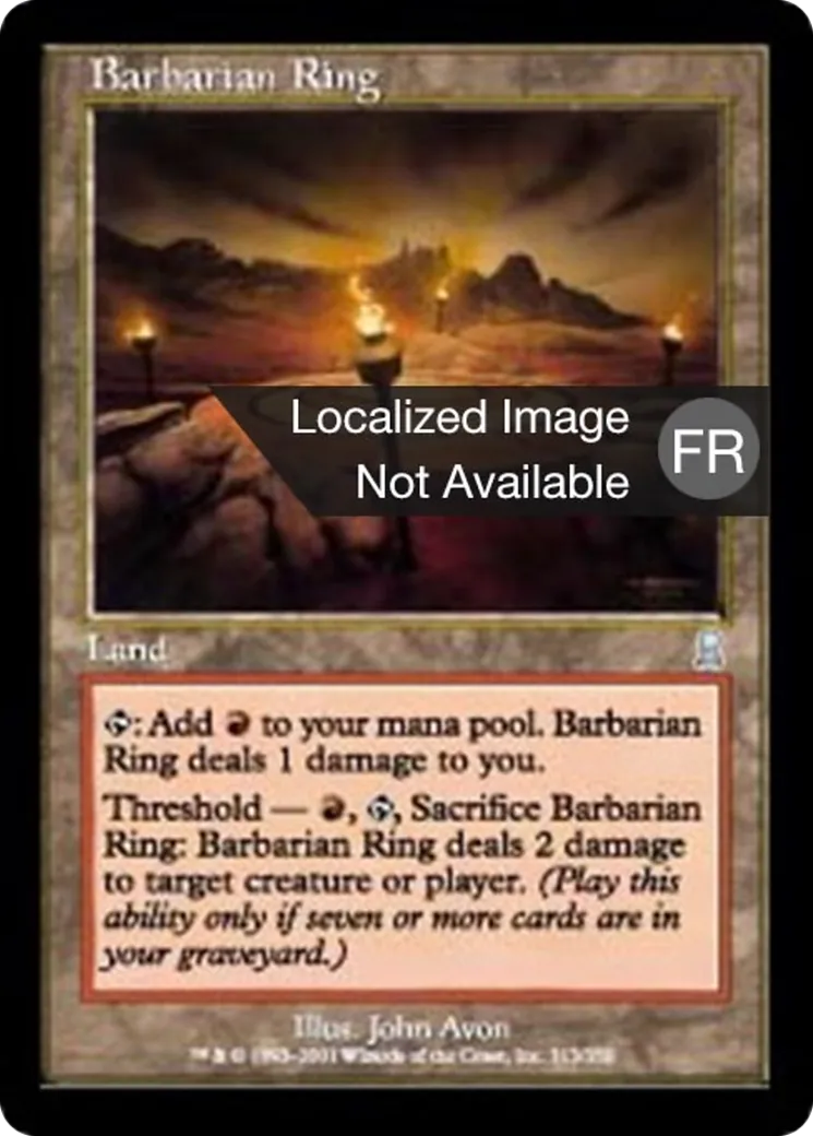 Cercle des barbares — Odyssey — Magic: The Gathering