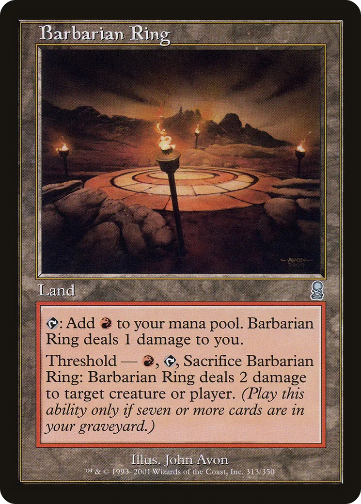 Cercle des barbares — Odyssey — Magic: The Gathering