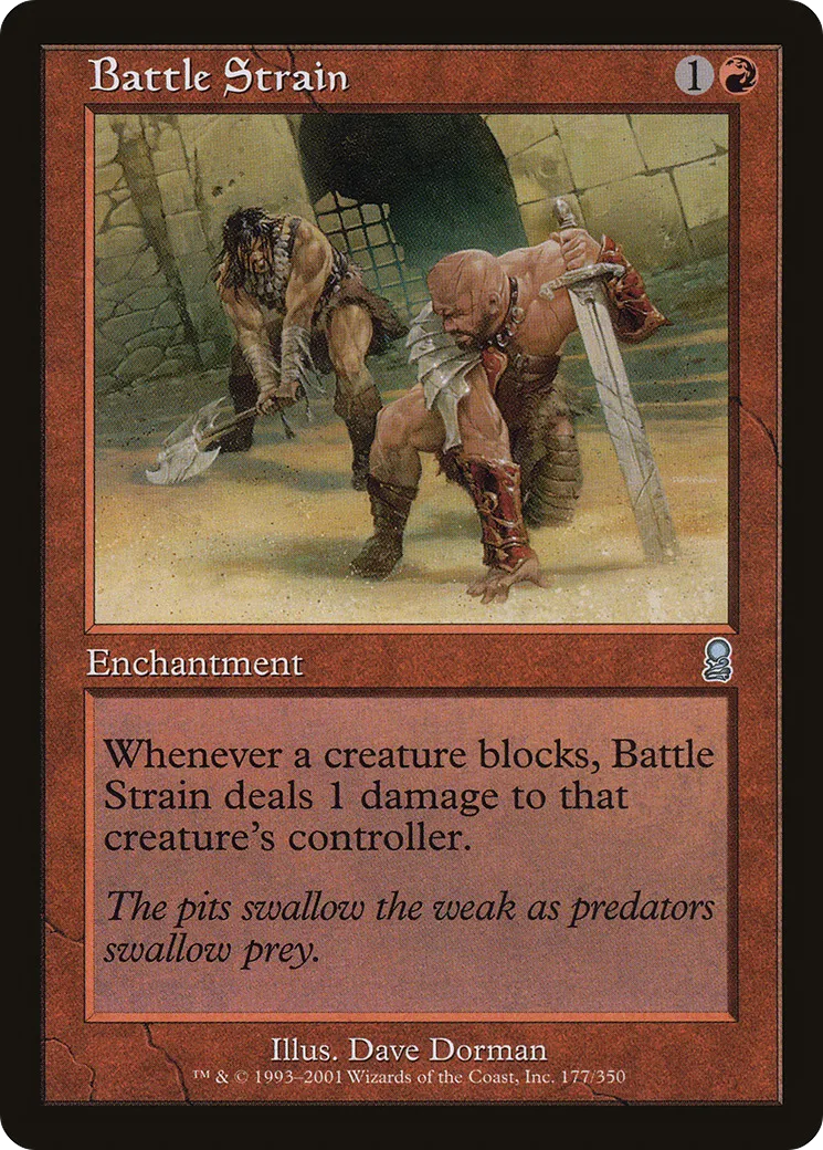 Battle Strain — Odyssey — Magic: The Gathering