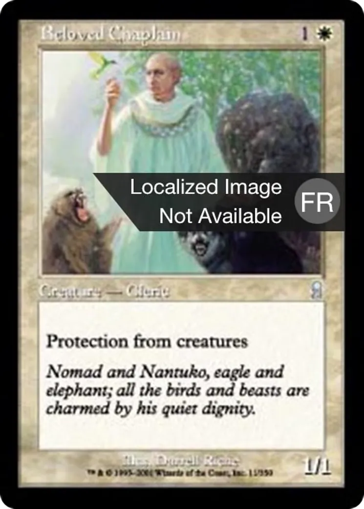 Aumônier bien-aimé — Odyssey — Magic: The Gathering