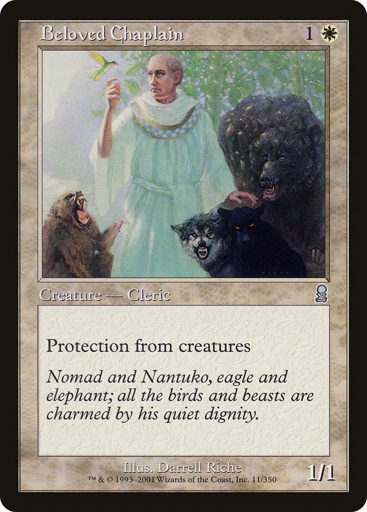 Beloved Chaplain — Odyssey — Magic: The Gathering