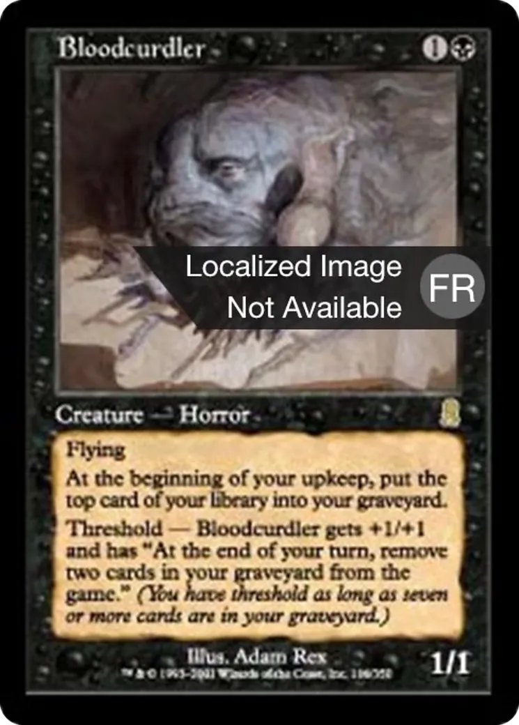 Celui qui glace le sang — Odyssey — Magic: The Gathering