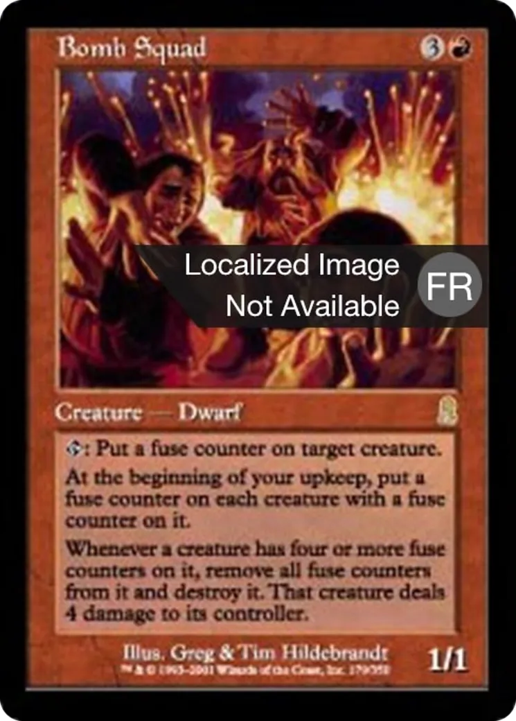 Poseurs de bombes — Odyssey — Magic: The Gathering