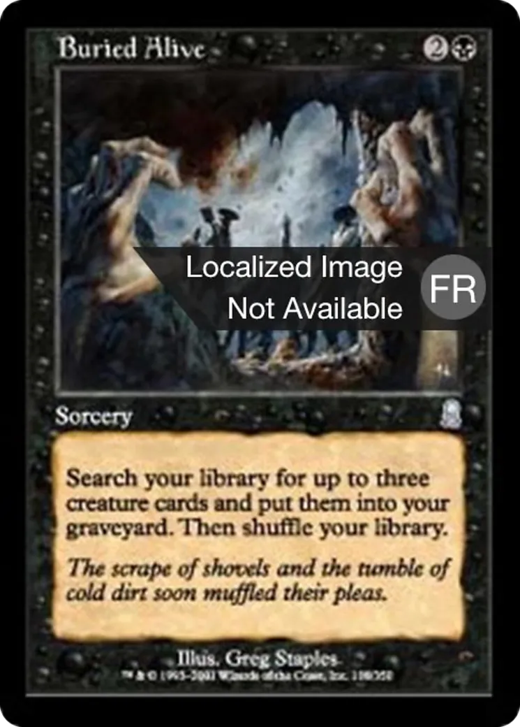 Enterré vivant from Odyssey - Magic: The Gathering