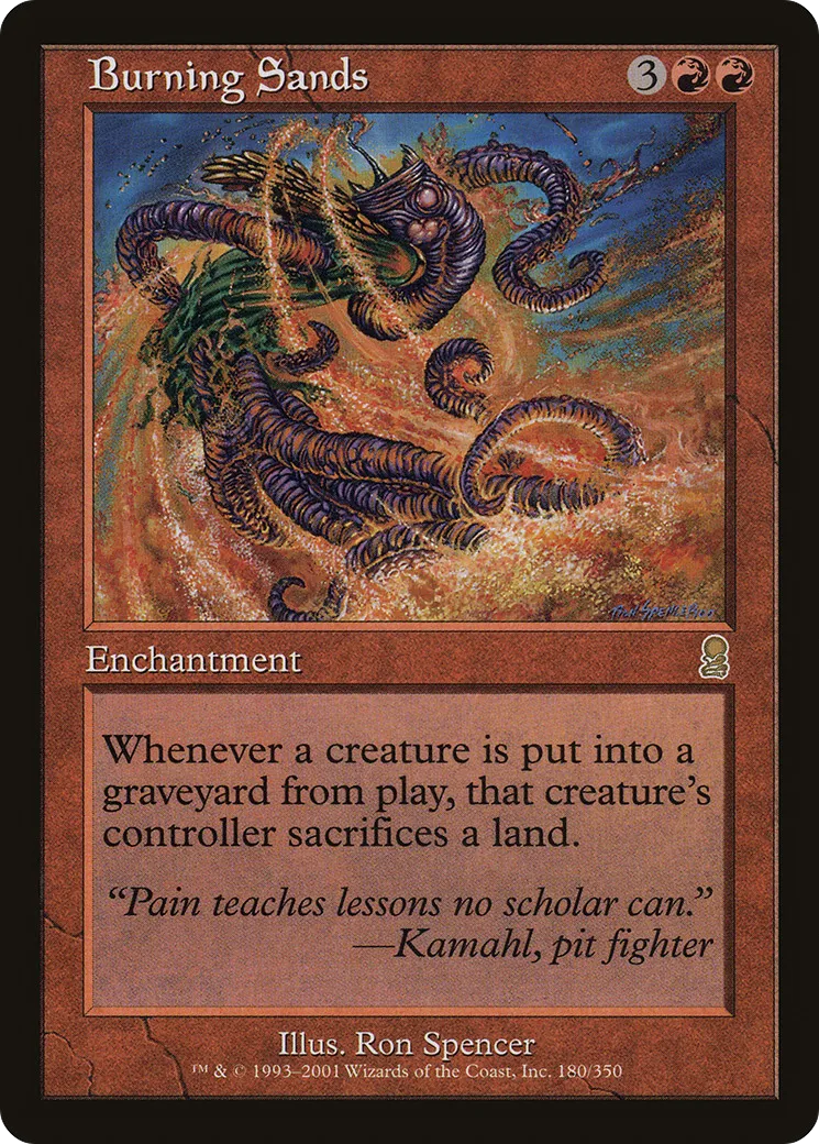 Sables brûlants — Odyssey — Magic: The Gathering