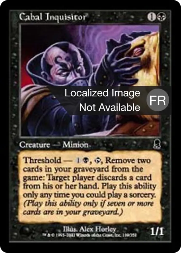 Inquisiteur de la Coterie — Odyssey — Magic: The Gathering