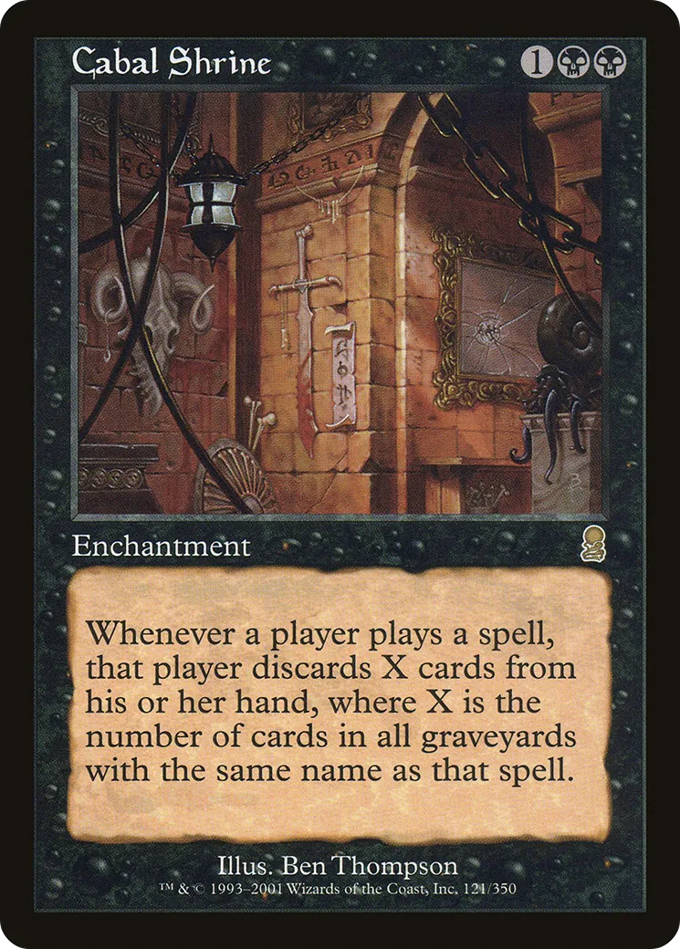 Cabal Shrine — Odyssey — Magic: The Gathering
