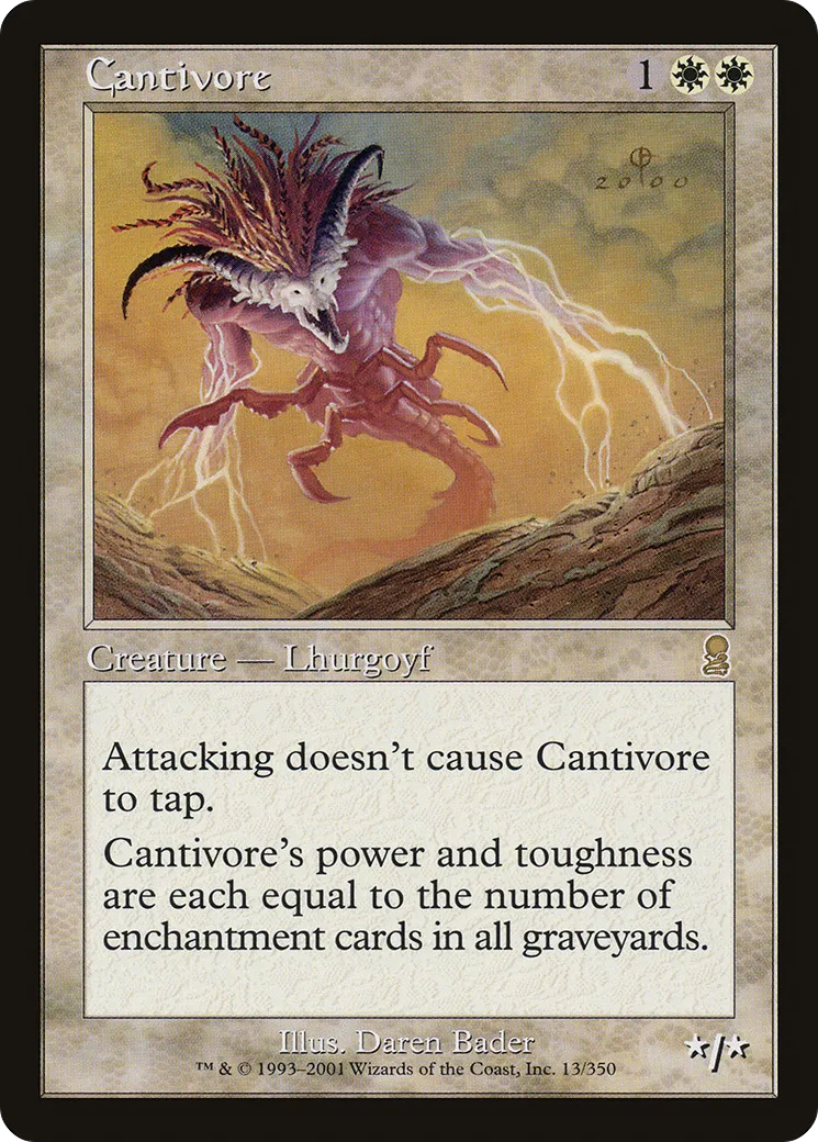 Cantivore — Odyssey — Magic: The Gathering