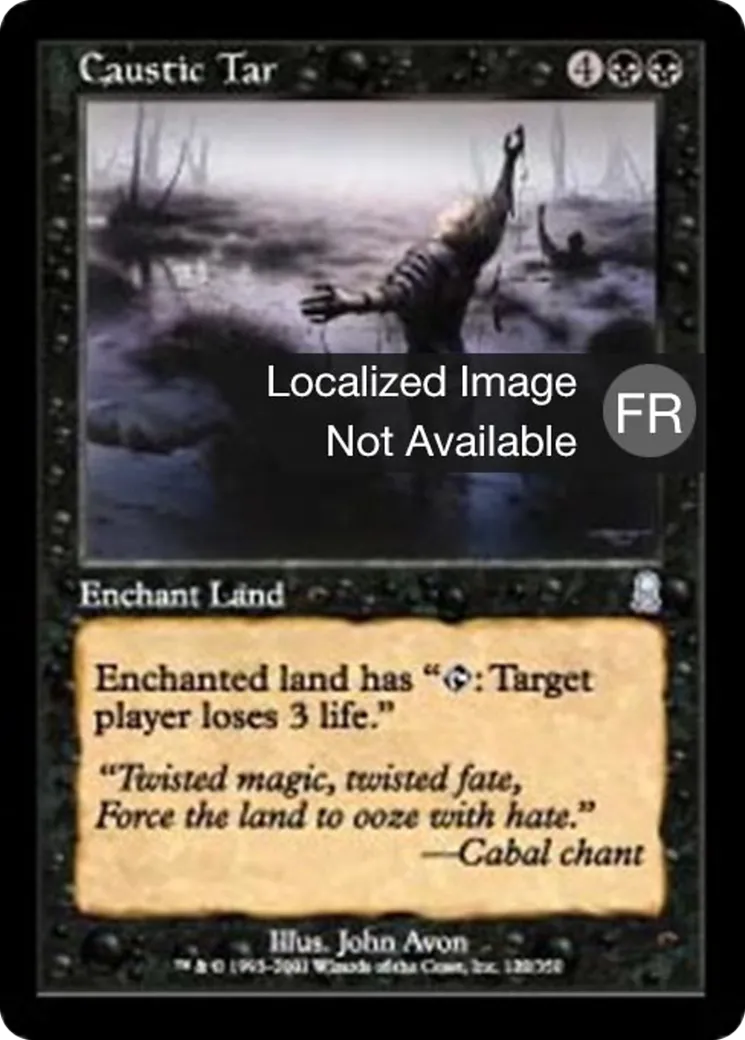 Goudron caustique — Odyssey — Magic: The Gathering