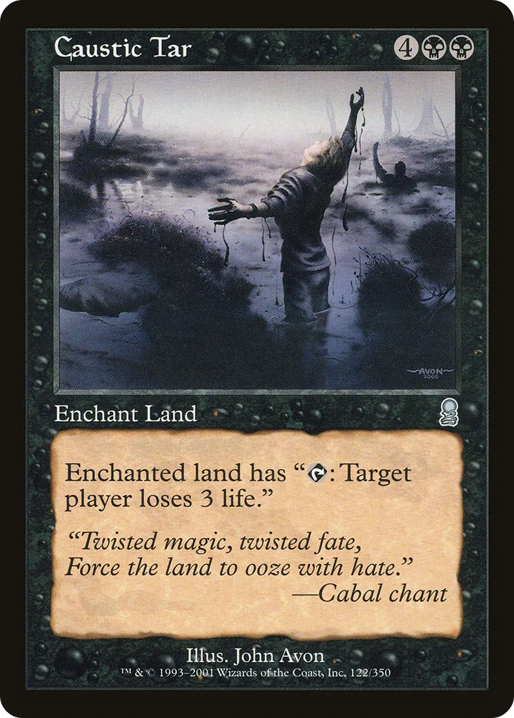 Goudron caustique — Odyssey — Magic: The Gathering
