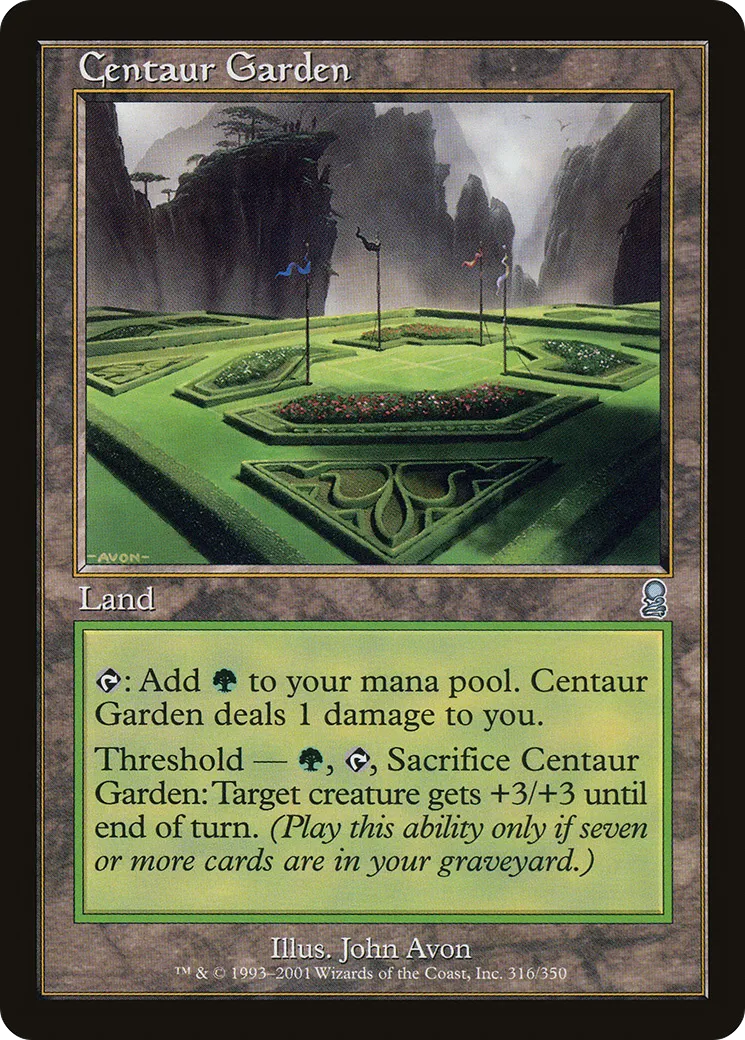 Centaur Garden — Odyssey — Magic: The Gathering
