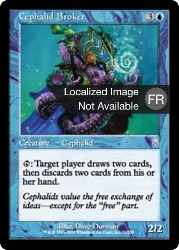 Courtier céphalide — Odyssey — Magic: The Gathering