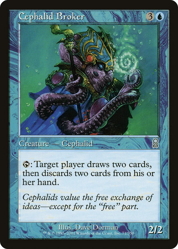 Courtier céphalide — Odyssey — Magic: The Gathering