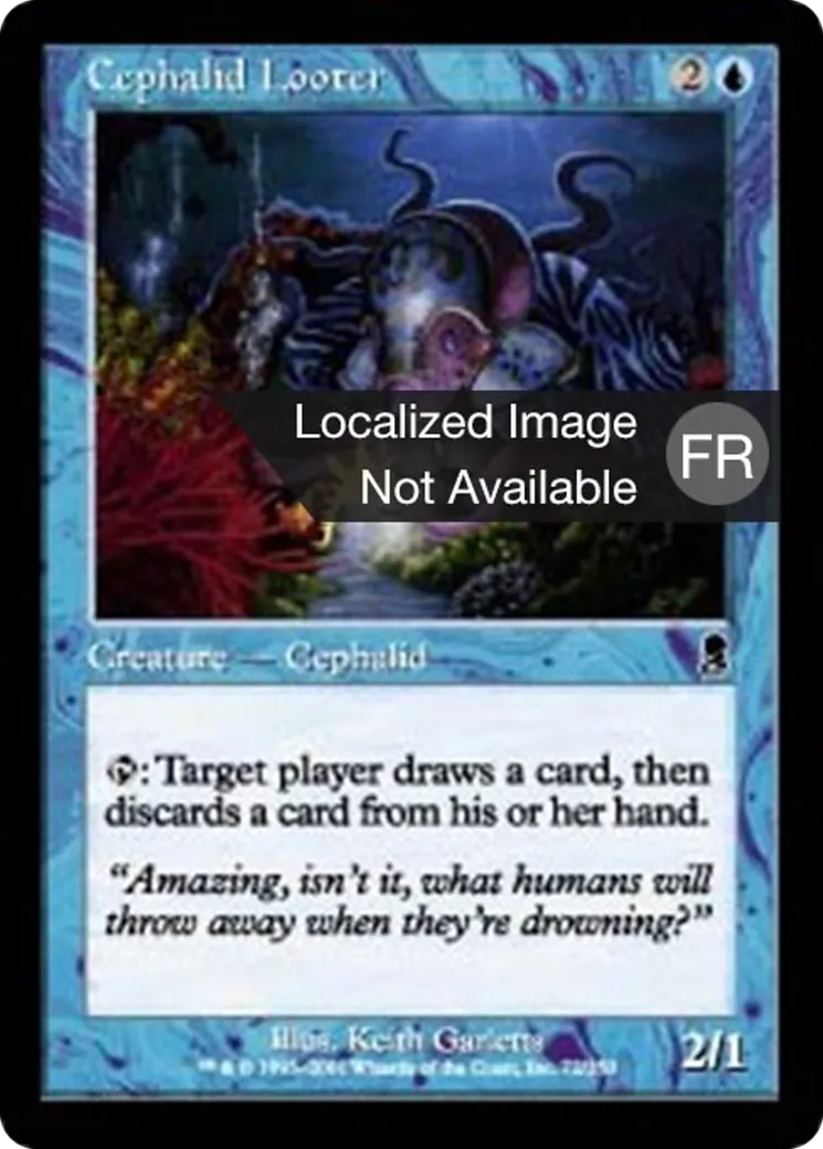 Détrousseur céphalide — Odyssey — Magic: The Gathering