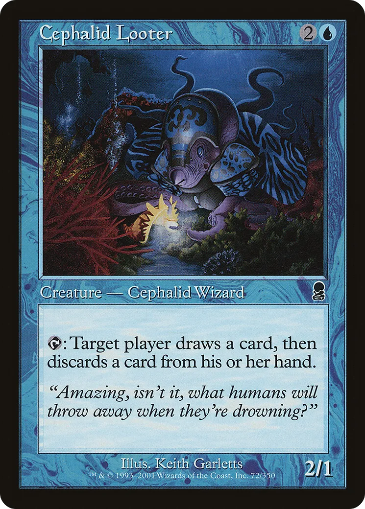 Détrousseur céphalide — Odyssey — Magic: The Gathering