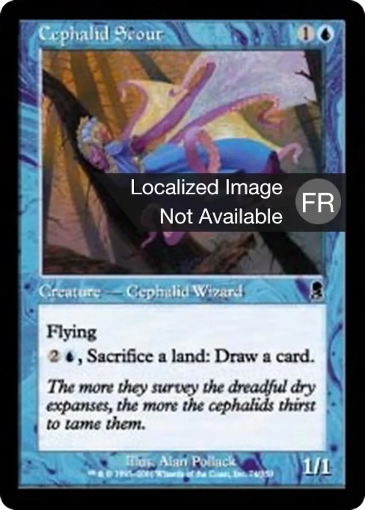 Éclaireur céphalide — Odyssey — Magic: The Gathering