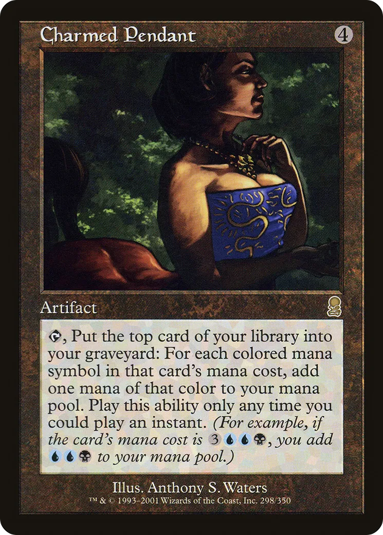 Charmed Pendant — Odyssey — Magic: The Gathering