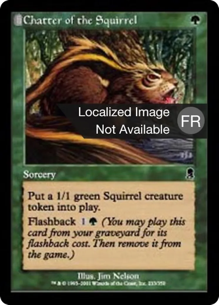 Jacasserie des écureuils — Odyssey — Magic: The Gathering