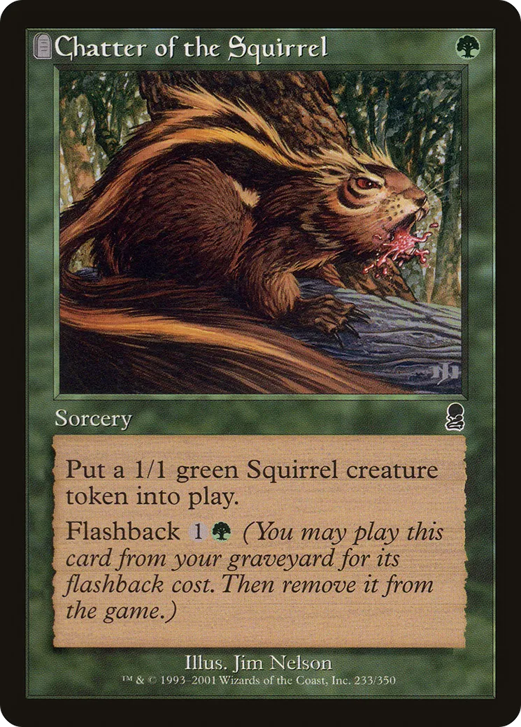 Jacasserie des écureuils — Odyssey — Magic: The Gathering